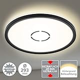 lampe schwarz kupfer Dank der Funktion des indirekten Hintergrundbeleuchtungseffekts schafft die LED Deckenleuchte eine angenehme Atmosphäre und sorgt für eine optimale Ausleuchtung