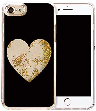 Amazon Iphone11promax キラキラ 動く グリッターケース Iphone イレブンプロマックス ケース ラメ ホログラム ケース ハート シンプル ワンポイント 白 黒 ケース カバー 通販