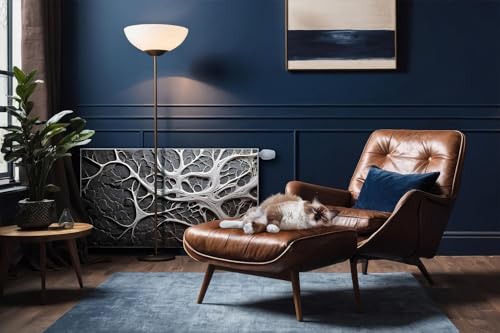 Alfombrilla magnética para radiador en salones modernos panel decorativo 3