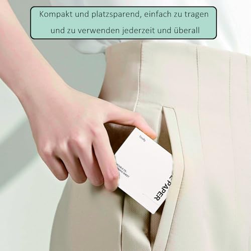 500 Stück Blotting Paper, Oil Control Paper, Löschpapier, Blotting Paper Gesicht Hohe Qualität, ölabsorbierende Blätter für ölige und Fettige Haut, Gesichtspapier für Männer und Frauen