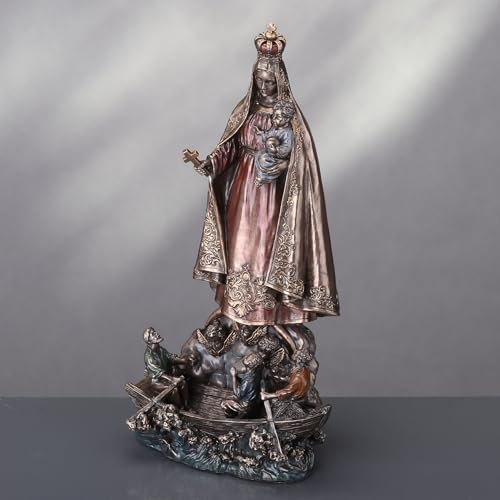 Estatua Religiosa Nuestra Señora de la Caridad 27 cm miniatura 4