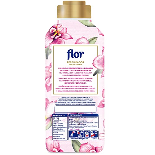 Miniatura 2 de Flor Perfumador para la Ropa con fragancia floral Rosa, hasta 36 dosis, 720ml, 1 Unidad (Paquete de 2)