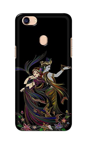 Image of Lord Radha and Krishna Hard Back Case Cover for Oppo F5 / Oppo F5 Youth /Oppo F5 Plus Back Cover -(J5) VNS2223