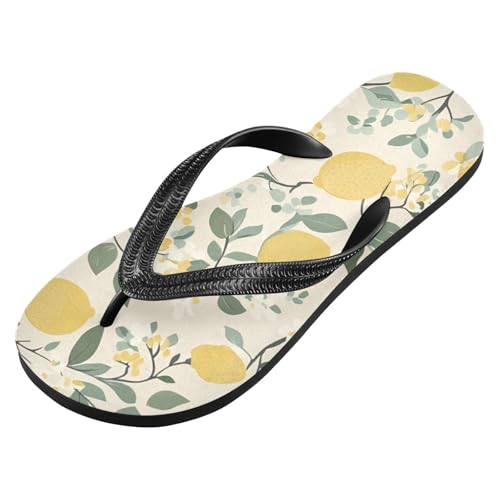 Lemon Men's & Women's Classical Beach Rubber Sandal Flip Flop Comfortable Slipper 214B8174