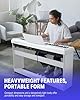 Learn How to Play Piano Chord Inversions 42 Donner DEP-20 Beginner Digital Piano 88 Key Full Size Weighted Keyboard, Portable Electric Piano with Furniture Stand, 3-Pedal Unit, White #5