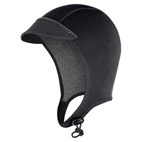 XCEL Axis Wetsuit Cap, Includes Bill and Adjustable Strap, 2mm