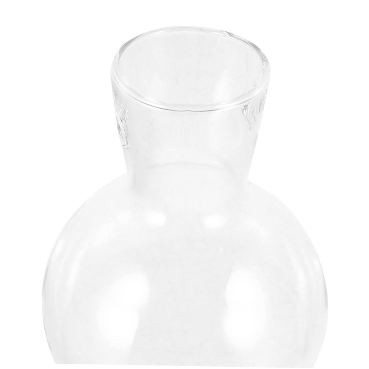 POPETPOP 6 STK Holzvase blumentopf Blumenvase Garten Vase Luftpflanzen Vase Glaswaren Wasserpflanzer Pflanzen Terrarium Terrarienpflanzen Zwiebelvase Glas mit hohem Borosilikatgehalt