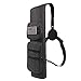 KRATARC Archery Back Arrows Quiver Bag with Molle System and Pockets for Hunting Shooting Target Practice (Black- molle design)