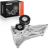 A-Premium Belt Tensioner Assembly with Pulley Compatible with Buick Electra LeSabre Reatta Regal Riviera & Oldsmobile 98 Delta 88 Toronado & Pontiac Bonneville, Replace# 25530076