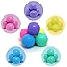 LittleTom Ab Null: 50 Bunte Bälle für Bällebad Baby Spielbälle 5,5cm - Indoor Outdoor Spielzeug für Spielzelt Spieltunnel Bällebad Kinder Plastikbälle Klein - Babyspielzeug Bällchenbad für Babys