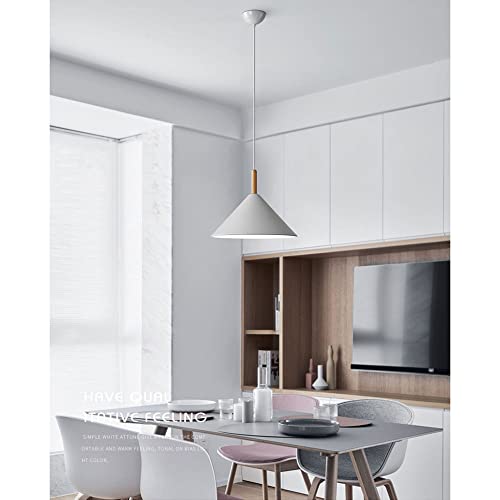 Lámpara de noche nórdica de aluminio con acabado sofisticado E27 4