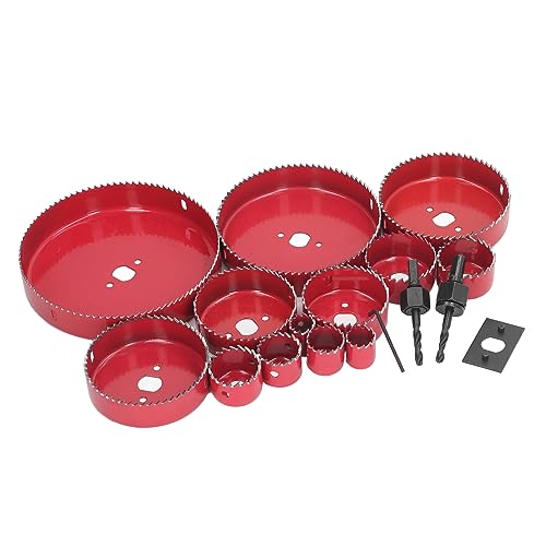 Kit de Sierras de Corona Bimetálicas 17 Piezas miniatura 7