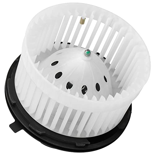 Image of IRONTEK 700089 HVAC Heater Blower Motor with Fan Cage for Cadillac Escalade | for Chevrolet Silverado 1500 2500 3500 Tahoe Suburban, for GMC Sierra 1500 2500 3500 Yukon 52400424 1581647 89019321