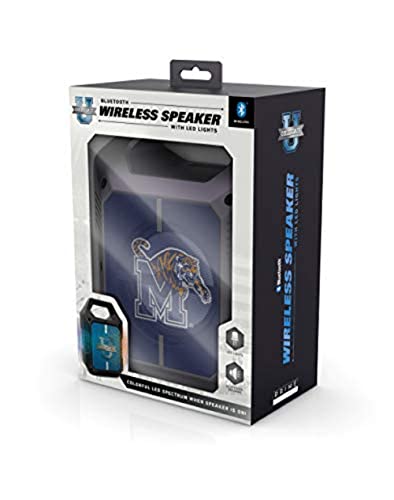 SOAR-NCAA-ShockBox-XL-LED-Wireless-Bluetooth-Speaker-Memphis-Tigers