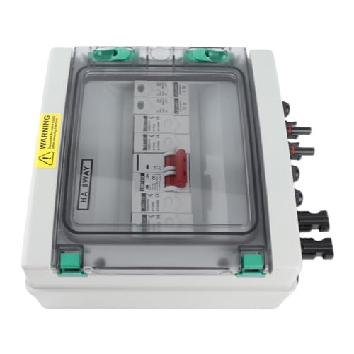 Caja combinadora solar de 2 cuerdas DC500V PUSOKEI con disyuntor de 32A 3