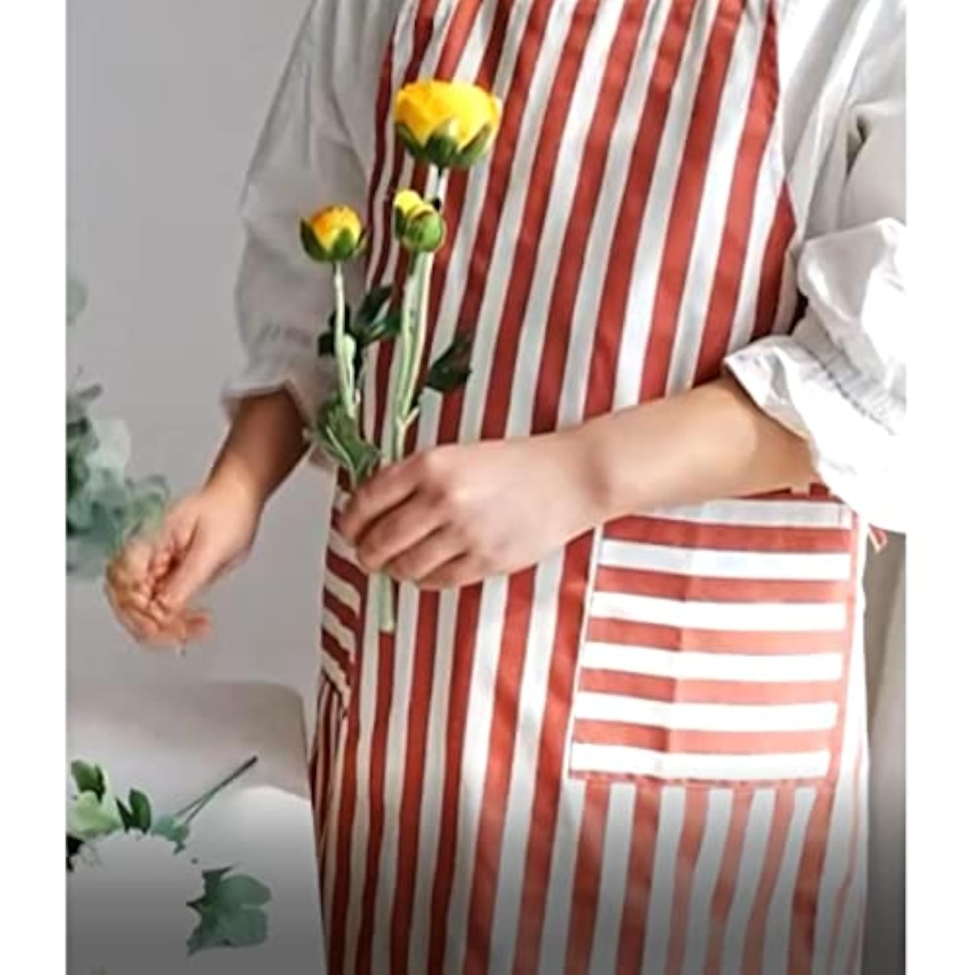 Cooking Apron with Pockets for Barbecue