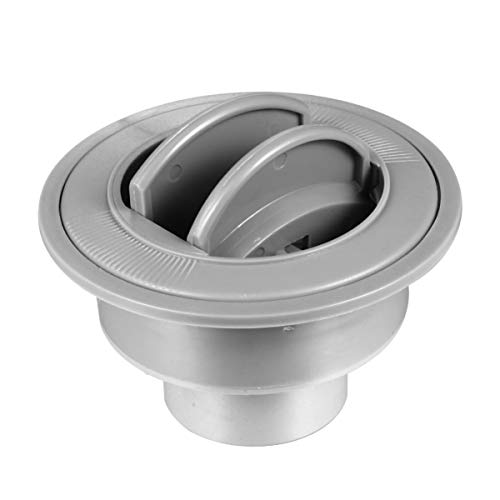 Garneck Bus Air Conditioning Vent Universal Round Bus Ceiling Air Conditioning Vent DIY Air Flow Ventilation Deflector Outlet for Rv Bus Car Boat Supplies Style 2