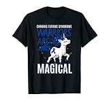 Chronisches Müdigkeitssyndrom Warrior CFS Unicorn ME Post T-Shirt