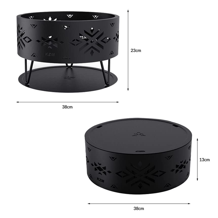KZM サ−クルディライトＭX 焚き火台 Amazon.co.jp: KZM サークルディライトMX ストーブ 焚き火台 焚火台