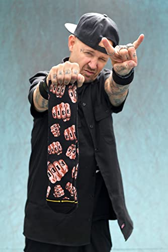 MERGE4 Rick Thorne Fist Bump Tall Socks for Men and Women Skate Compression Knee High Socks4