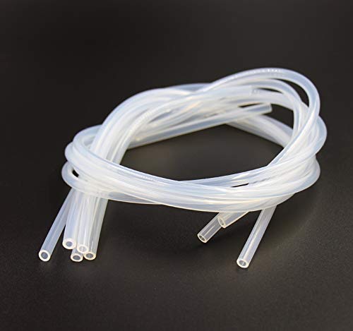 youanshanghang Food Grade Hose Food Grade Transparent Silicone Rubber Hose Out Diameter Flexible Silicone Tube, Specification:6x8mm(1m), Simple and Practical