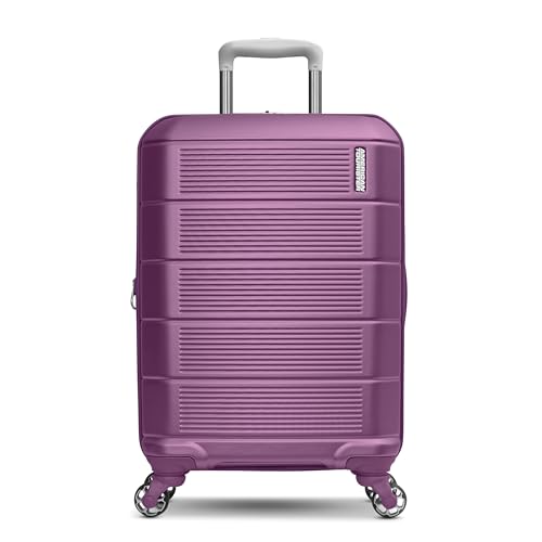 Image of American Tourister Stratum 2.0 Expandable Hardside Luggage with Spinner Wheels, Hyper Violet, Carry-on