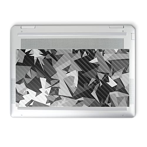 Image of MightySkins Carbon Fiber Skin Compatible with HP Spectre x360 14 inch (2022) Full Wrap Kit - Mono Camo | Protective, Durable Textured Carbon Fiber Finish | Easy to Apply | Made in The USA
