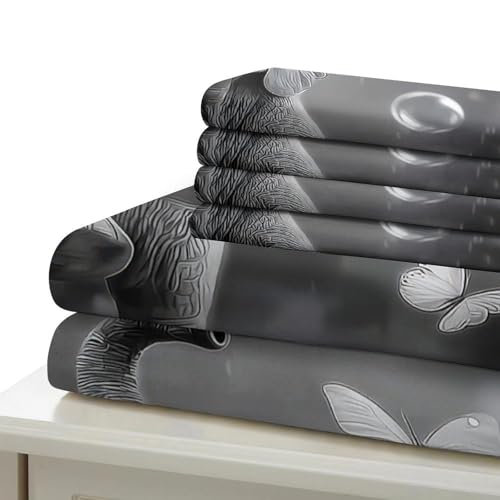 Housse de couette imprimée 3D éléphant respirante pour un sommeil frais - 7