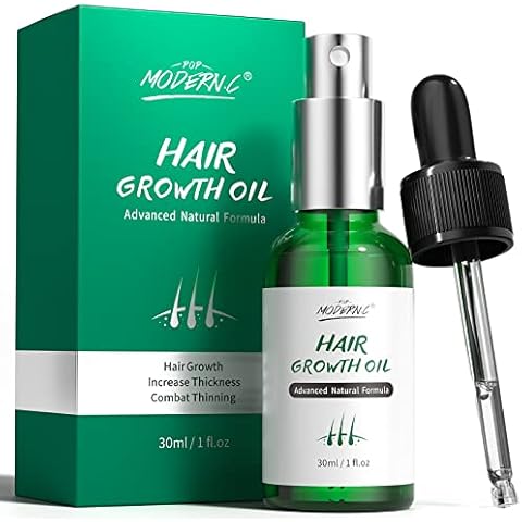 Hair Growth Serum, Natural Ginger Hair Growth Oil - Anti Hair Loss Hair Growth Treatment, Promotes Hair Growth Longer Repairs Damaged Hair Strengthen Hair Roots Thickening & Regrowth Cover