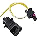 GEBANMR 13583411 Car Outside Ambient Air Temperature Sensor & Connector Plug Pigtail Wire Harness Replacement for GMC Chevrolet Buick Cadillac