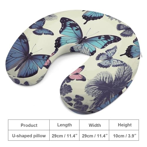 Almohada de espuma viscoelástica 30 cm viaje cómoda miniatura 2