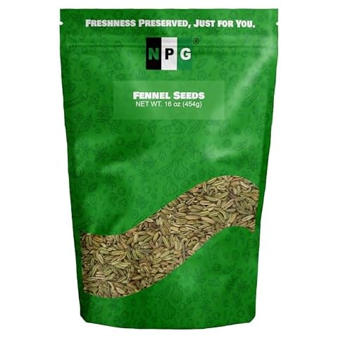 NPG Whole Fennel Seeds 16 Oz Cover