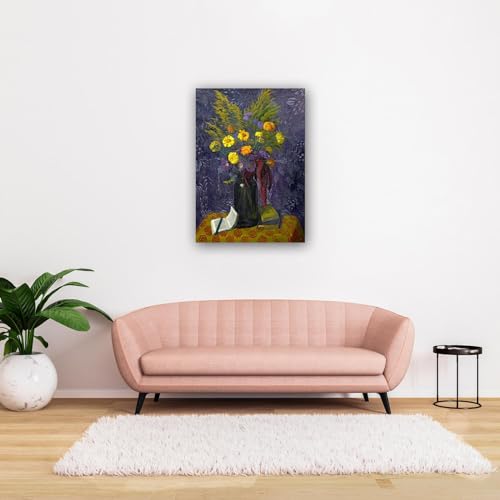 Image sur toile V-Indian Carnations pour raviver un mur blanc vide - 2