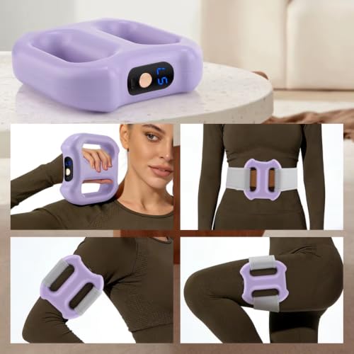 Image of Multifunctional Ring Massager with Adjustable Belt, Portable Electric Full Body Massager for Waist, Back, Legs & Shoulder Relaxation, Vibration Fascial Massage Tool with Auto Off Service for Adults.