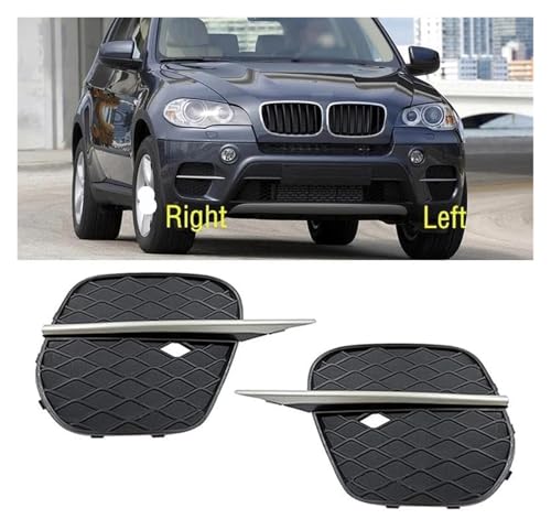 Rejilla de parachoques para coche X5 E70 2011-2013 delantera izquierda 4