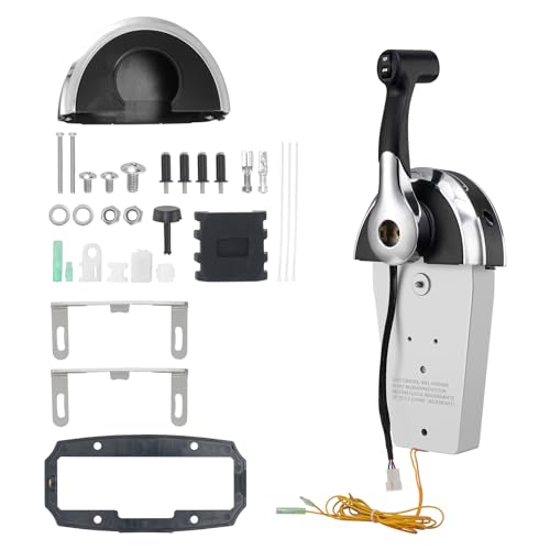 VEVOR Boat Throttle Control 8M0059686 Top-Mounted Outboard Remote Control Box for Mercury PT 2-Stroke Marine Throttle Control Gear Box with Power Trim Switch