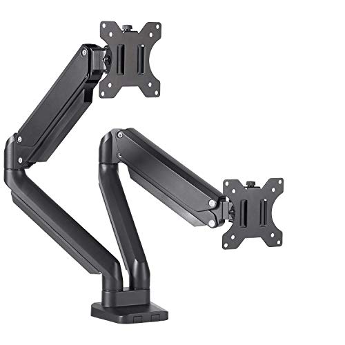 FEZIBO Dual Monitor Desk Mount Stand 