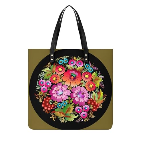Tote bag de voyage à fleurs traditionnelles pour femmes : le grand sac à bandoulière idéal