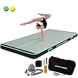 AirMat Nordic Carbon Air Mat Tumble Track 10ft/13ft/16ft/20ft/26ft with Electric Air Pump,...