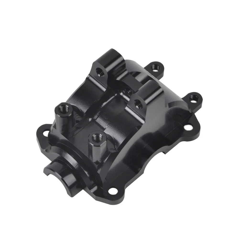 Coperchio della Scatola Ingranaggi Superiore in Alluminio per Telaio Compatibile TT02 TT02D TT02B TT02RR TT02FT(Black)