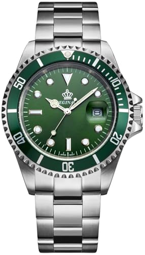FANMIS Mens Luxury Watches Rotatable Bezel Sapphire Glass Luminous Hand Quartz Silver Tone Stainless Steel Watch product thumbnail 12