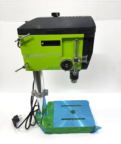 Image of ANM SALES BG-5168E 13mm 680 Watt Mini Bench Drill, Mini Compact Wood Drilling Machine Multipurpose Portable Drill Press Workbench for DIY Furniture