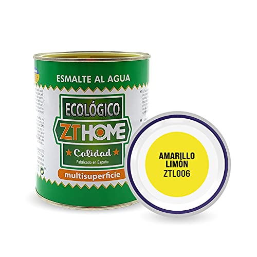 Pintura acrilica Ecológica al agua Barniz Mate madera metal radiadores aluminio / Esmalte al cunas