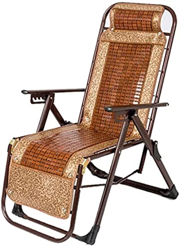 Chaise longue pliante pour jardin avec dossier réglable inclinable