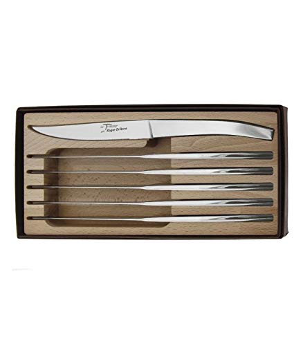 ROGER ORFEVRE - 10104 - COFFRET 6 COUTEAUX LE THIERS INOX BRILLANT Cover