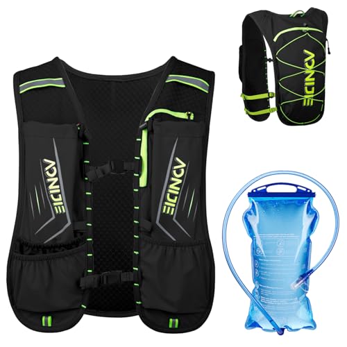 Image of Azarxis Hydration Running Vest Backpack Pack 5L 5.5L for Women and Men Jogging Trail Race Marathon Cycling Hiking