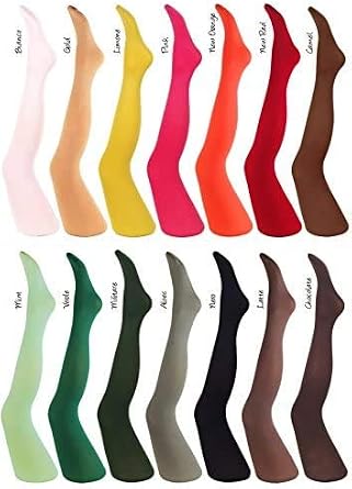 MARILYN European Semi Opaque Solid Color Matt Tights
