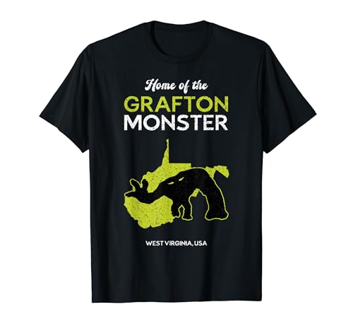 Inicio De Grafton Monster West Virginia State Local Cryptid Camiseta