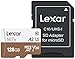 Lexar Professional 667X 128GB MicroSDXC UHS-I/U3 Card (LSDMI128BNA667A)