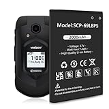 2000mAh Kyocera SCP-63/9LBPS Battery, (Upgraded) Kyocera SCP-63/9LBPS Replacement Battery for Kyocera DuraXV LTE E4610 DuraXV E4520 DuraXA E4510 DuraXE E4710
